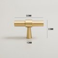 Silky gold brass cabinet bar handle/solid brass drawer pull/gold cabinet pull/Brass furniture hardware/classic door handle/kitchen hardware
