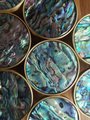 Rainbow Abalone Shell Drawer Pull/Iridescent Pearl Cabinet Pull/Mother of Pearl Door Handle/Pearl Drawer Knob/Pearl Furniture Hardware