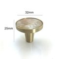 Round Iridescent Abalone Shell Drawer pull/Pearl Cabinet pull/mother of pearl door handle/light abalone knob/shell furniture hardware