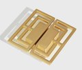 Geometric square design cabinet drawer pull/contemporary rectangle cabinet handle/modern furniture hardware/mid century modern drawer pull