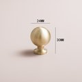 Two classic styles of solid brass knobs/gold Cabinet Pull/metal Door Knob/gold drawer pull/furniture hardware/ upcycling/cabinet renovation