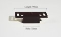 Geometric square design cabinet drawer pull/contemporary rectangle cabinet handle/modern furniture hardware/mid century modern drawer pull