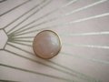 Pink Rose quartz and brass drawer knob/pink quartz crystal cabinet handles/mineral drawer pull/pink gemstone door handle/pink nursery decor