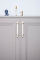 White and Gold cabinet bar pulls/ wooden drawer handles/nursery furniture hardware/white cabinet door handles/childrens furniture handle