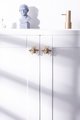 Gold or silver bumble bee cabinet pull/Honey bee drawer knob/Shiny gold or silver bee door handle/IKEA furniture hack/Bee door knob