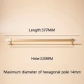 Luxury brass and white quartz crystal hexagonal bar pulls/gemstone drawer pulls/crystal cabinet handles/gold door handles/hexagonal knob