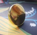 Round shiny gold brass cabinet handle/button shaped shiny gold cabinet pull/classic shiny gold door knob/gold furniture hardware/IKEA hack