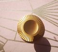 Round circle back plate drawer handle with line detail/mid century modern cabinet pull/retro door knob/ furniture hardware for Ikea hack