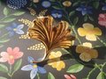 Large Golden Gingko Leaf shaped left or right facing Cabinet Pull/Solid brass Gingko leaf drawer knob/Leaf shaped door handle/brass hardware