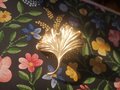 Large Golden Gingko Leaf shaped left or right facing Cabinet Pull/Solid brass Gingko leaf drawer knob/Leaf shaped door handle/brass hardware