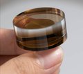 Coffee brown ombre lucite acrylic Cabinet Pull/Gold Door Handle/mid century modern/Cabinet hardware/retro drawer pull/cabinet door handle