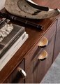 Gold slice of lemon drawer knob/drinks cabinet door handle/gold furniture hardware/citrus segment drawer pull/semi circle cabinet pull