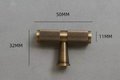 bronze knurled bar handles/bronze cabinet handles/aged brass drawer pulls/bronze cabinet door handle/hardware for kitchens/modern hardware