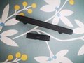 Black knurled texture bar handle/Matte black cabinet handle with grip texture/Black drawer pull for kitchen/Matte black knurled door handle