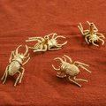 Gold Stag Beetle knob/Bug shaped Cabinet drawer pull/insect shaped door Handle/gold drawer pull/unique door handle/drinks cabinet handle