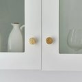 Classic round hammered brass drawer handle/Gold brass cabinet handle/Textured metal furniture hardware/Gold drawer knob/Gold Cabinet pull