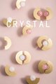 Brass and crystal semi circle shaped handle/pink or white stone ball drawer pull/retro drawer handle/wardrobe door handle/gold cabinet knob
