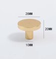Classic round hammered brass drawer handle/Gold brass cabinet handle/Textured metal furniture hardware/Gold drawer knob/Gold Cabinet pull