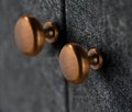 Champagne brass cabinet bar handle/sleek classic drawer pull/dark copper cabinet handles/copper door handle/kitchen decor/modern hardware