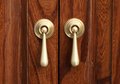 Large gold brass drop drawer pull/Brass drop cabinet handle/classic style drop door knob/gold furniture hardware/dressing table handle