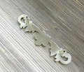 Gold baroque flower style solid brass cabinet pull/Antique French style drawer handle/brass furniture hardware/Gold Rocco style door handle