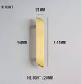 Gold brass geometric shape bar handle and knobs/modern gold gold brass hardware/gold brass drawer pull/Gold kitchen hardware/mcm hardware