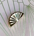 Gold slice of lemon drawer knob/drinks cabinet door handle/gold furniture hardware/citrus segment drawer pull/semi circle cabinet pull