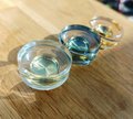 Smooth round lucite cabinet pull/Transparent door knob/mid century modern style drawer handle/Clear cabinet hardware/retro resin drawer pull