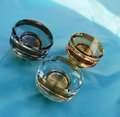 Smooth round lucite cabinet pull/Transparent door knob/mid century modern style drawer handle/Clear cabinet hardware/retro resin drawer pull