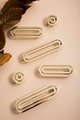 Shiny gold outline pattern handle/large cabinet pull/big door handle/Wide gold drawer pull/kitchen furniture hardware/mid century modern