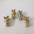 Gold brass Angel door handle/Guardian Angel Cabinet Pull/Gold Fairy drawer pull/Gold angelic themed furniture hardware/Sweet Angel door knob