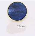 Galaxy inspired brass and resin drawer handle/Night sky blue resin cabinet pull/Dark blue and gold decor door knob/Resin and brass hardware