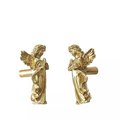Gold brass Angel door handle/Guardian Angel Cabinet Pull/Gold Fairy drawer pull/Gold angelic themed furniture hardware/Sweet Angel door knob