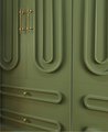 Matte gold geometric shapes bar handle/Gold brass cabinet pull/Brass kitchen door handle/Bar drawer pull/furniture hardware/home improvement