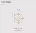 Star shaped geometric pattern backplate for drawer handles/Gold or Silver back plates for cabinet pulls/Modern star gold or nickel backplate