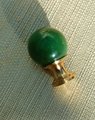 Semi precious stone ball drawer knob/stone drawer pull/crystal ball cabinet pull/gemstone handle/Bright coloured stone hardware/Mineral knob