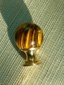 Semi precious stone ball drawer knob/stone drawer pull/crystal ball cabinet pull/gemstone handle/Bright coloured stone hardware/Mineral knob