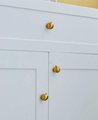 Golden pear cabinet pull/Gold brass pear door knob/Autumn theme decor/Brass drawer handle/home improvement/Gold pear door handle/Fruit knob
