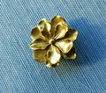 Beautiful gold brass Camelia flower cabinet handle/Brass flower shaped drawer pull/Gold brass bloom door knob/bedroom furniture hardware