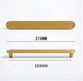 Gold brass retro pattern bar handle/gold brass bar handle/gold echo pattern drawer pull/kitchen furniture hardware/mid century modern style