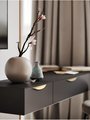 Curved Lip Gold Silver or Black Cabinet Pull/Lip Drawer Pull/Hidden Door Handle/Kitchen Door Pull/Modern Furniture Hardware/Concealed handle