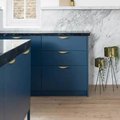 Curved Lip Gold Silver or Black Cabinet Pull/Lip Drawer Pull/Hidden Door Handle/Kitchen Door Pull/Modern Furniture Hardware/Concealed handle