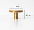 Bronze semi circle handle/Brass demi lune drawer pull/kitchen hardware/large cabinet handle/Aged brass wardrobe door handle/home improvement