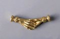 Creepy gold hand shaped door handle/Quirky brass Cabinet Pull/Gold Drawer Handle/Unique door Knob/ furniture hardware/Drinks cabinet handle
