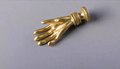 Creepy gold hand shaped door handle/Quirky brass Cabinet Pull/Gold Drawer Handle/Unique door Knob/ furniture hardware/Drinks cabinet handle