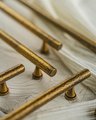 Bronze hammered brass cabinet bar handle/Oil rubbed brass drawer pull/textured bronze brass door handle/Bronze brass furniture hardware