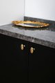 Antique style brass drawer knob/Brass oval cabinet pull/gold or silver Regency style door handle/Gold furniture hardware/Classic drawer pull
