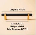 Black and Gold cabinet bar pulls/Wooden drawer handles/kitchen furniture hardware/black cabinet door handles/modern hardware/Brass door pull