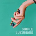 Shiny gold brass bar handle resting on semi precious stone balls/colourful cabinet handle/stone furniture hardware/crystal drawer pull