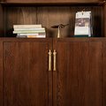 Shiny gold brass thinking man cabinet handle/Man shaped figure door handle/Abstract man figurine drawer handle/Art Brass furniture hardware